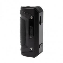 Siyah GeekVape Aegis Solo 2 Mod Pod, dayanıklı ve şık tasarım.