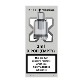 Vaporesso Moti X Mini Kartuş 2ml (Boş) Şeffaf Pod