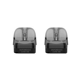 Vaporesso Luxe XR Kartuş çifti, şeffaf gri pod, yedek parça.