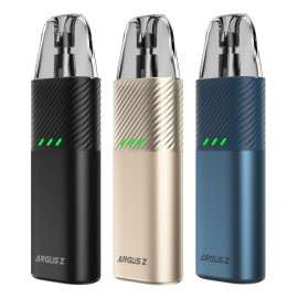 Voopoo Argus Z Pod Mod siyah, altın ve mavi renk seçenekleri