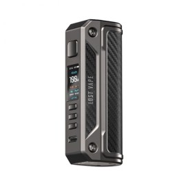 Lost Vape Thelema Solo 100W Pod Mod Gri Karbon Fiber Detaylı
