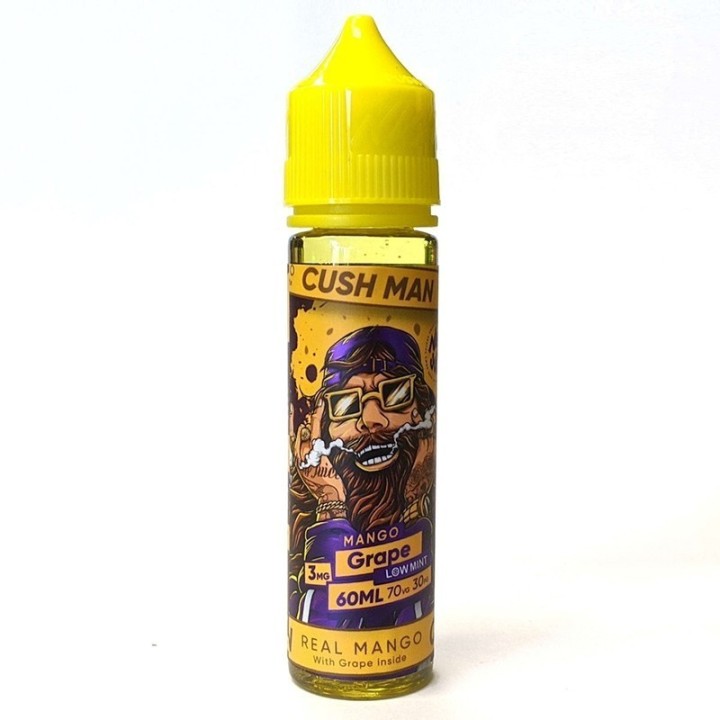 Nasty Juice Cush Man Mango Grape E Likit 60ml Sarı Kapaklı