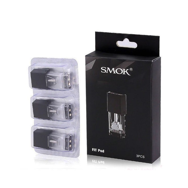 Smok Fit Kartuş 3'lü Paket, Siyah Yedek Pod