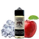 Ripe Vapes Apple Freez E Likit 120ml şişesi, kırmızı elma ve buzlu lezzet.