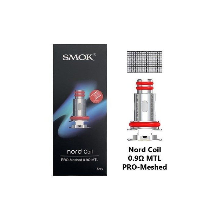 Smok Nord Coil 0.9Ω MTL PRO-Meshed yedek kartuş