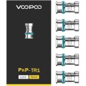 Voopoo PnP-TR1 1.2Ω Coil 5'li Paket, Gümüş, Vape Yedek Parça