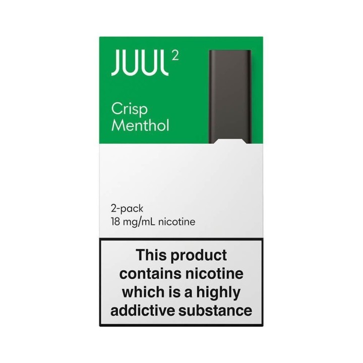 Juul 2 Kartuş Crisp Menthol 2'li Paket 18mg nikotin