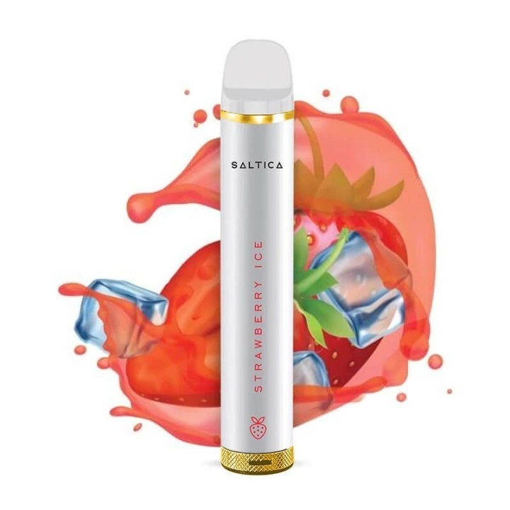 Saltica White 3500 Strawberry Ice Kullan At Elektronik Sigara