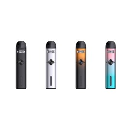 Uwell Caliburn Explorer Pod Mod çeşitleri: Siyah, Gümüş, Gradien Bronz ve Pembe Mavi.