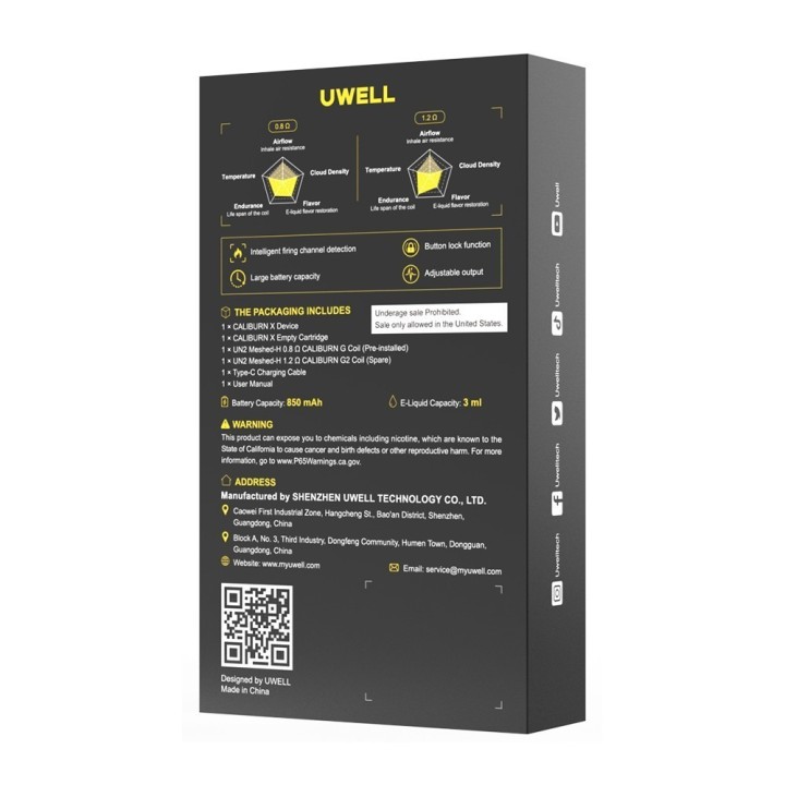 Uwell Caliburn X Pod Mod