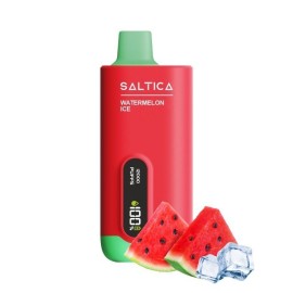 Saltica 12000 Watermelon Ice Kullan At, Kırmızı Dijital Ekranlı