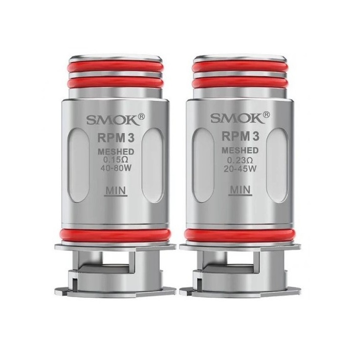 Smok RPM 3 Mesh Coil 0.15Ω ve 0.23Ω Yedek Parça
