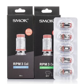 SMOK RPM 3 Coil yedek parçaları, 0.15Ω ve 0.23Ω Meshed coiller.