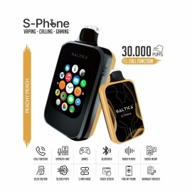 Saltica SPhone 30000 Puff Kullan At, Peachy Peach, Akıllı Cihaz