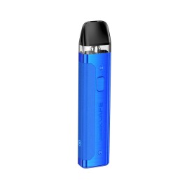 GeekVape AQ Pod Mod mavi renkli, şık ve kompakt elektronik sigara cihazı.