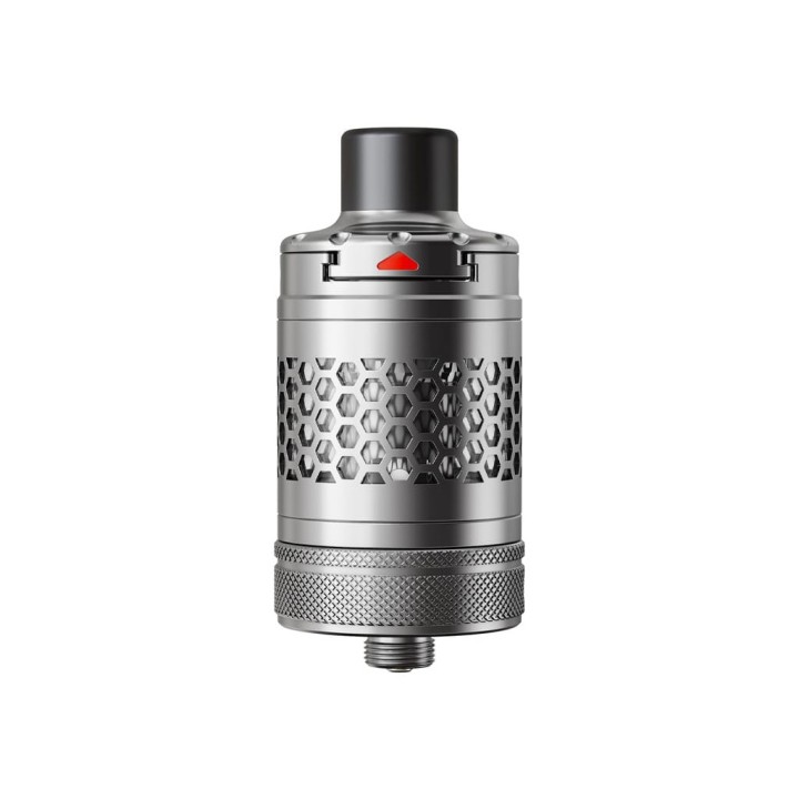 Aspire Nautilus 3S Atomizer Kartuş, gümüş renkli, petek desenli MTL tank.