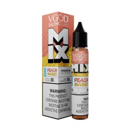 Vgod Peach Mango Mix Iced Salt Likit | Vgod Vgod Likit
