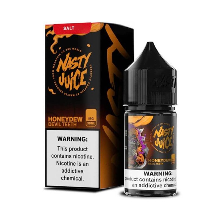 Nasty Juice Devil Teeth Salt Likit 30ml Bal Kavunu Aromalı E-Likit
