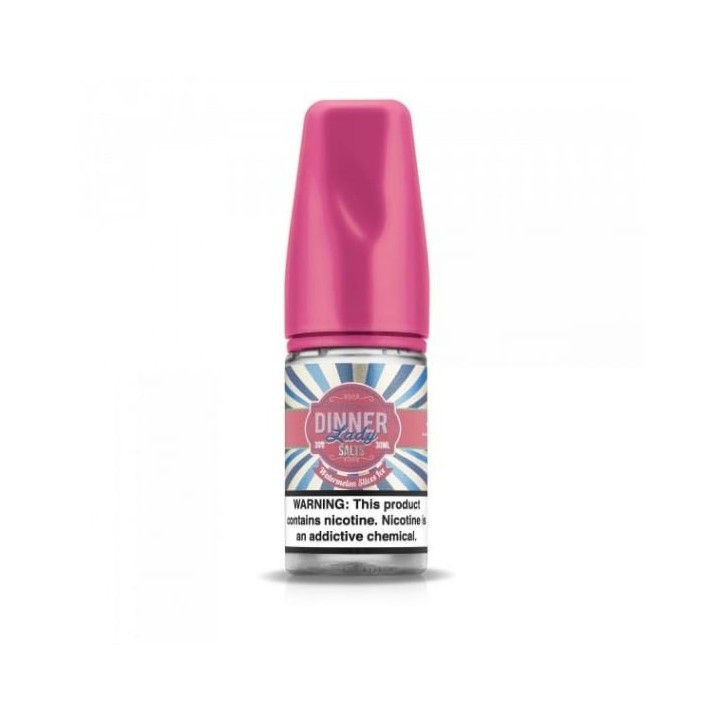 Dinner Lady Watermelon Slices Ice Salt Likit 30ml Pembe Kapaklı
