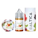 Saltica Double Apple Salt Likit 50mg şişe ve kutu seti.