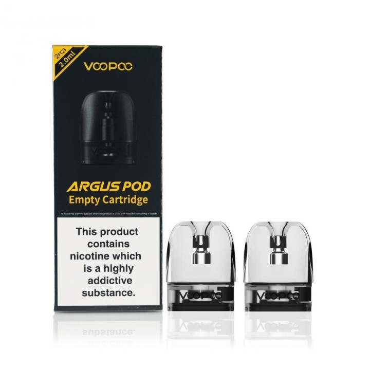 Voopoo Argus Pod Boş Kartuş 2 Adet 2.0ml Şeffaf Yedek Parça