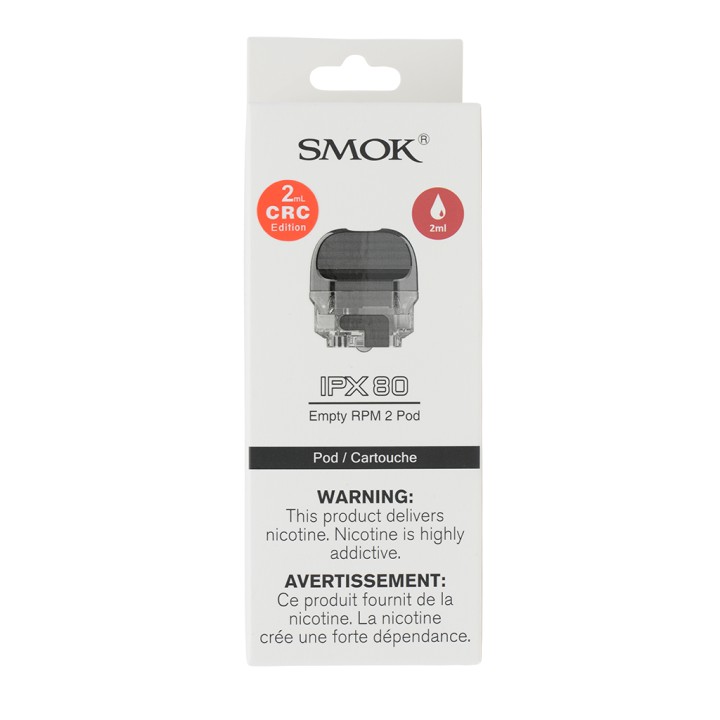 Smok IPX 80 Empty RPM 2 Pod Kartuş CRC Sürümü 2ml
