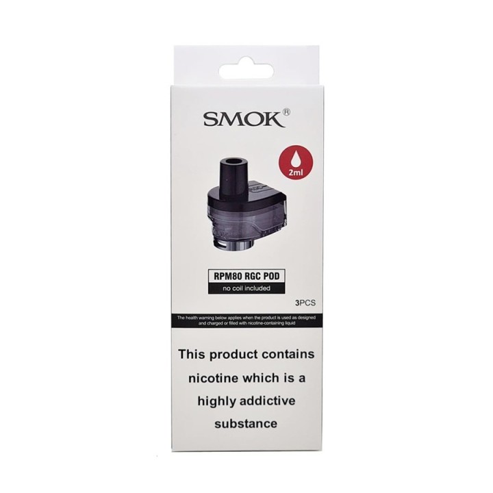 Smok RPM80 RGC Pod Kartuş 2ml (Bobinsiz)