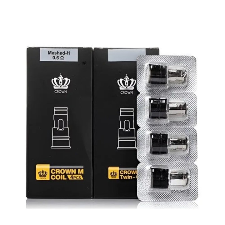 Uwell Crown M Coil 0.6Ω Meshed-H yedek kartuş 4'lü paket.