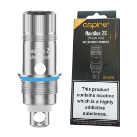 Aspire Nautilus 2S Mesh Coil 0.7Ω yedek atomizer başlık gümüş
