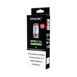 Smok RPM 3 Coil 0.23Ω Meshed yedek kartuş kutusu 5'li paket.