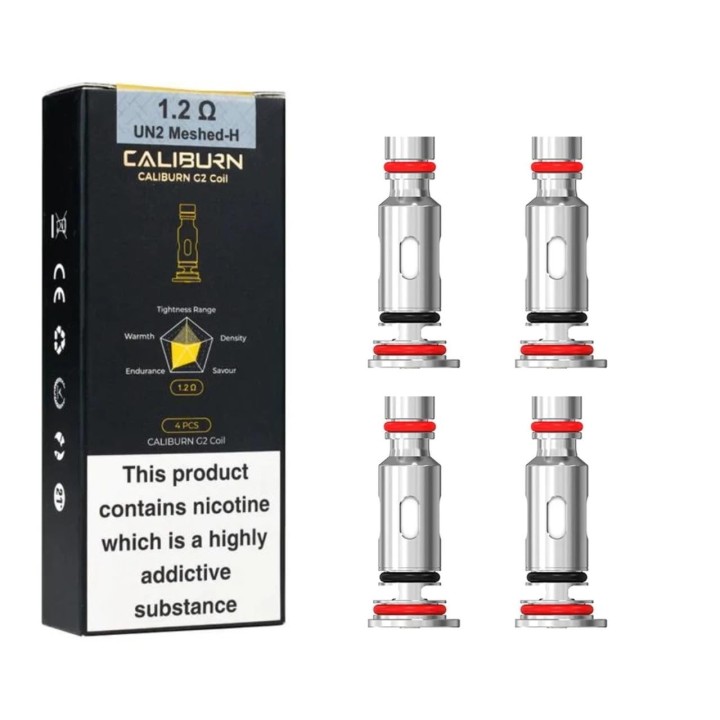 Uwell Caliburn G2 1.2 Ohm UN2 Meshed-H Coil Paketi