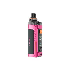 Vaporesso Armour G Pod Mod pembe renkli, dijital ekranlı elektronik sigara cihazı.