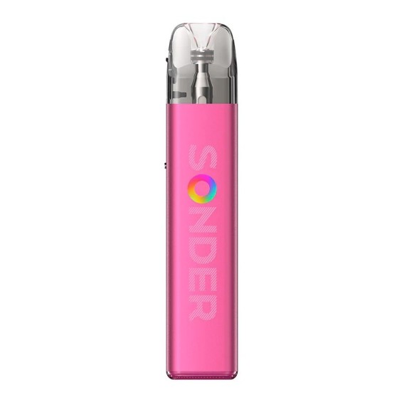 GeekVape Sonder Q2 Pod Mod pembe, kompakt ve şık elektronik sigara.