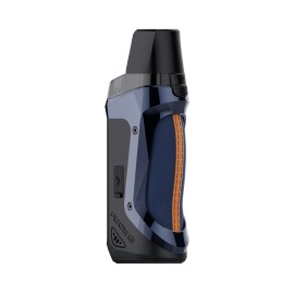 GeekVape Aegis Boost LE Pod Mod lacivert/turuncu, dayanıklı elektronik sigara.