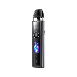 GeekVape Wenax Q Pro Pod Mod gümüş renkli, dijital ekranlı elektronik sigara