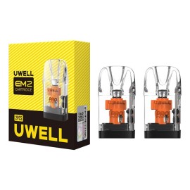 Uwell EM2 Kartuş 2'li Paket, Şeffaf Yedek Coil Kartuş