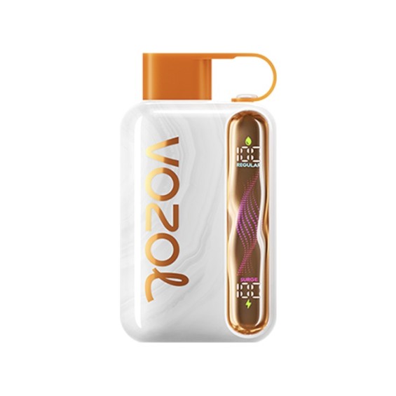 Vozol Star 40000 Kullan At Beyaz Turuncu Dijital Ekranlı Tek Kullanımlık