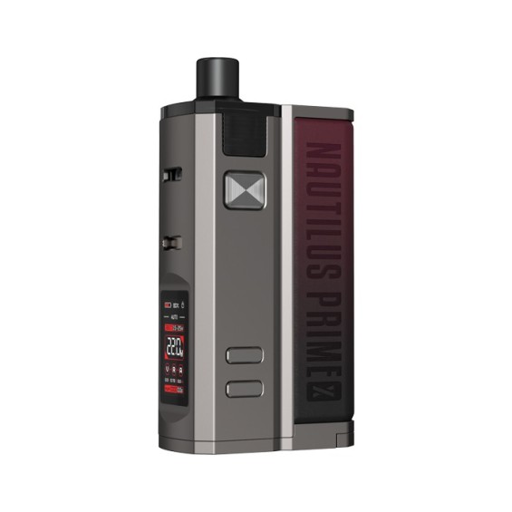 Aspire Nautilus Prime X Pod Mod gri kırmızı, dijital ekranlı elektronik sigara