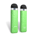 Aspire Minican 4 Pod Mod yeşil, dokulu gövde, siyah ağızlık.