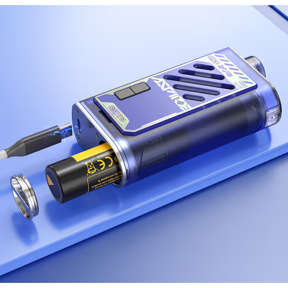 Aspire Cloudflask X Pod Mod |  Aspire Pil Kapasitesi: 18650