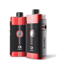 Aspire Cloudflask S Pod Mod Kırmızı Siyah Deri Kaplamalı Elektronik Sigara