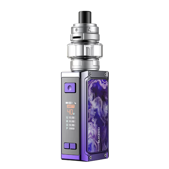 Aspire Rover Plus Pod Mod Mor Metalik Gümüş Elektronik Sigara