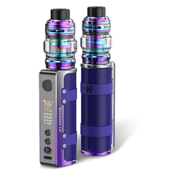 Aspire Huracan LX Pod Mod mor/gökkuşağı renkli, 100W ekranlı elektronik sigara