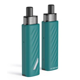 Aspire Vilter Fun Pod Mod Turkuaz, dalgalı dokulu elektronik sigara cihazı.