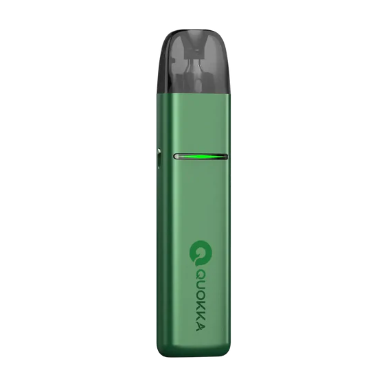Hayati Quokka Elite Pod Mod Yeşil, LED göstergeli şık pod elektronik sigara.