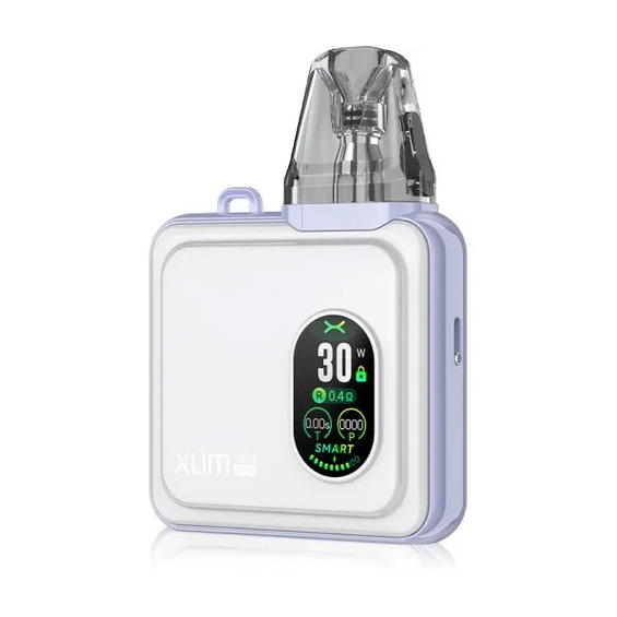 OXVA Xlim SQ Pro Pod Mod Beyaz, Akıllı Ekranlı Kompakt Elektronik Sigara