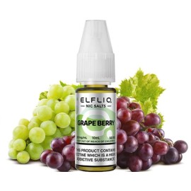 Elfliq Grape Berry Salt Likit 10ml Nikotin Salt Likit