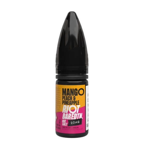 Riot Mango Peach Pineapple Salt Likit 20MG 10ML Meyveli Aroma