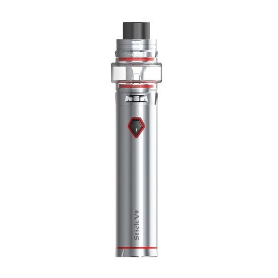 Smok Stick V9 Pod Mod gümüş renkli, kalem tipi elektronik sigara