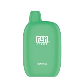 Flum Pebble 6000 Menthol Yeşil Tek Kullanımlık Vape